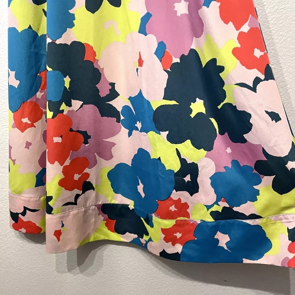 Jessica Simpson Halter Maxi Dress in Pink, Blue, Yellow & Green - Picture 5 of 9